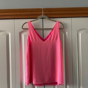 Lilly Pulitzer Pink Reversible Florin Top
